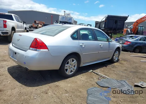 2013 Chevrolet Impala Lt из США, поврежденный, VIN 2G1WG5E32D1118155